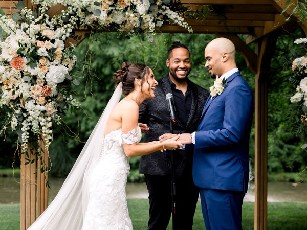theBROfficiant officiating a wedding
